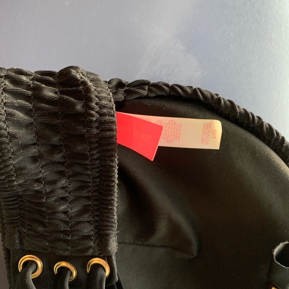 Victoria’s Secret Long-lined Smocked Bikini Top - Picture 3 of 4